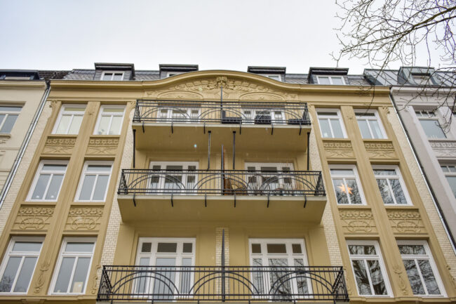 Mansteinstraße in Hamburg