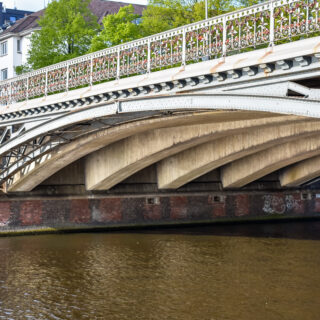 Schwanenwikbrücke in Hamburg