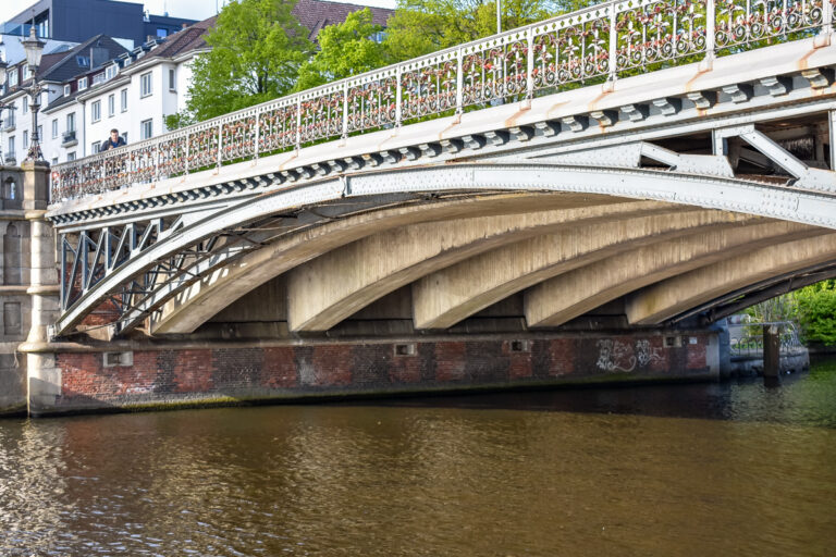 Schwanenwikbrücke in Hamburg