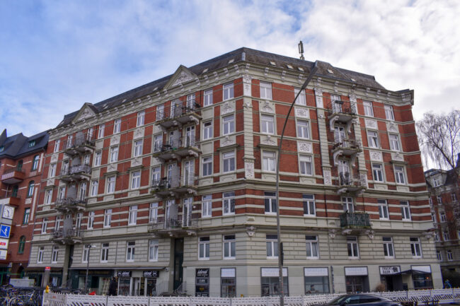 Stellinger Weg und Methfesselstrasse in Hamburg