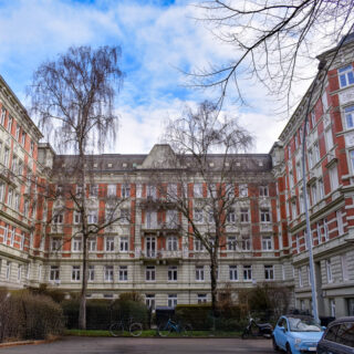 Stellinger Weg und Methfesselstrasse in Hamburg