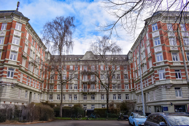 Stellinger Weg und Methfesselstrasse in Hamburg