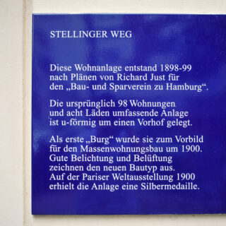 Stellinger Weg und Methfesselstrasse in Hamburg